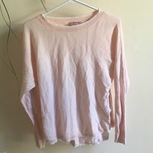Soft pink sweater
